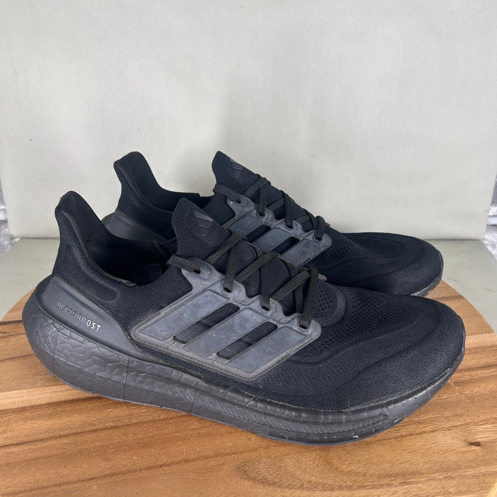Adidas Ultraboost Light Mens Core Black Running Shoes GZ5159 Size 13 Cushioned